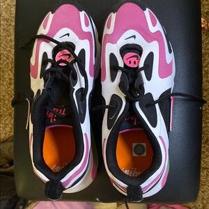 Nike Kids Pink and Black Sneakers